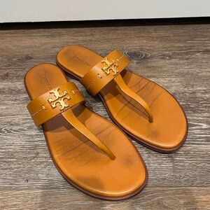 Tory Burch Tan Leather Sandals size 9